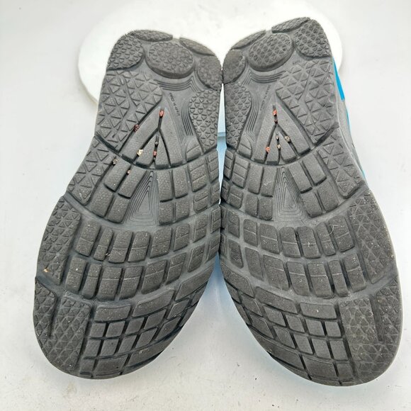 Hoka One One Ora Recovery Men Size 12 Blue Black Rubber Slide Comfort Sandal - Picture 8 of 12